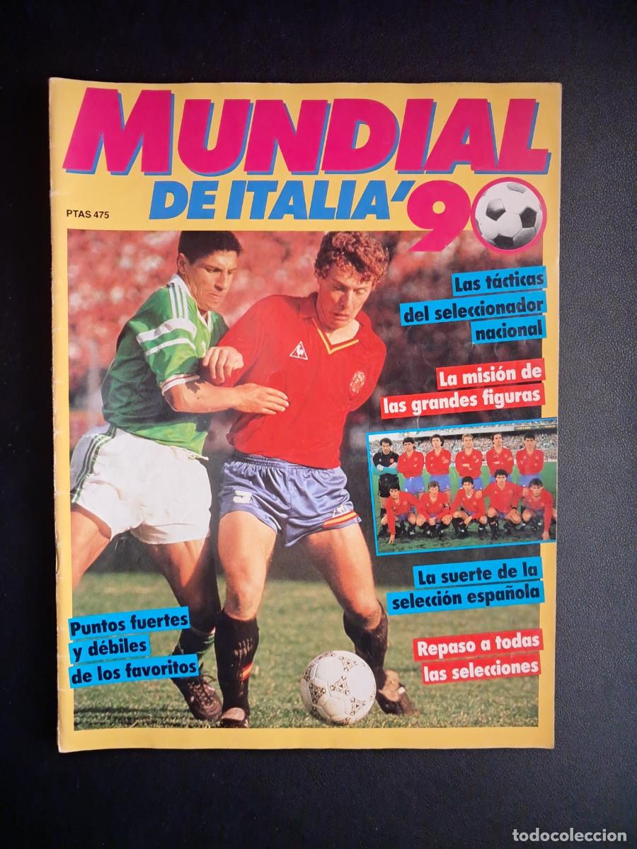 Coleccionismo deportivo: GU&Iacute;A MUNDIAL ITALIA 90 - Extra Especial Revista Mundial '90