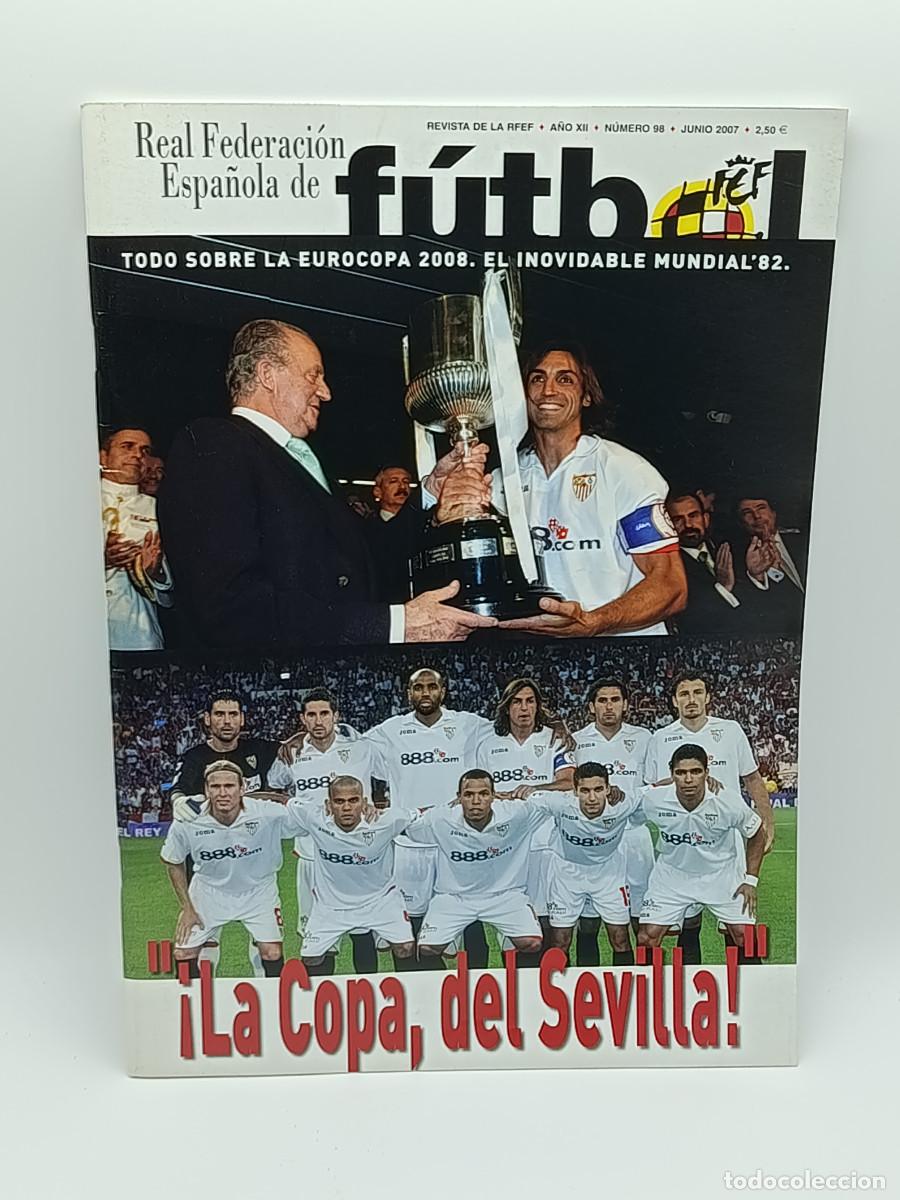 Coleccionismo deportivo: REVISTA REAL FEDERACION ESPA&Ntilde;OLA DE FUTBOL N&ordm;98. MYJ.