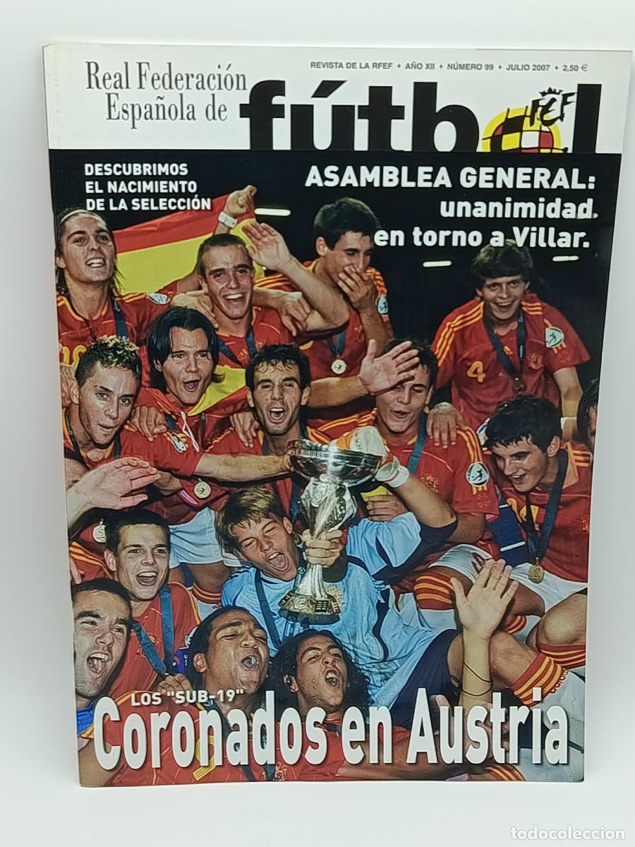 Coleccionismo deportivo: REVISTA REAL FEDERACION ESPA&Ntilde;OLA DE FUTBOL N&ordm;99. MYJ.
