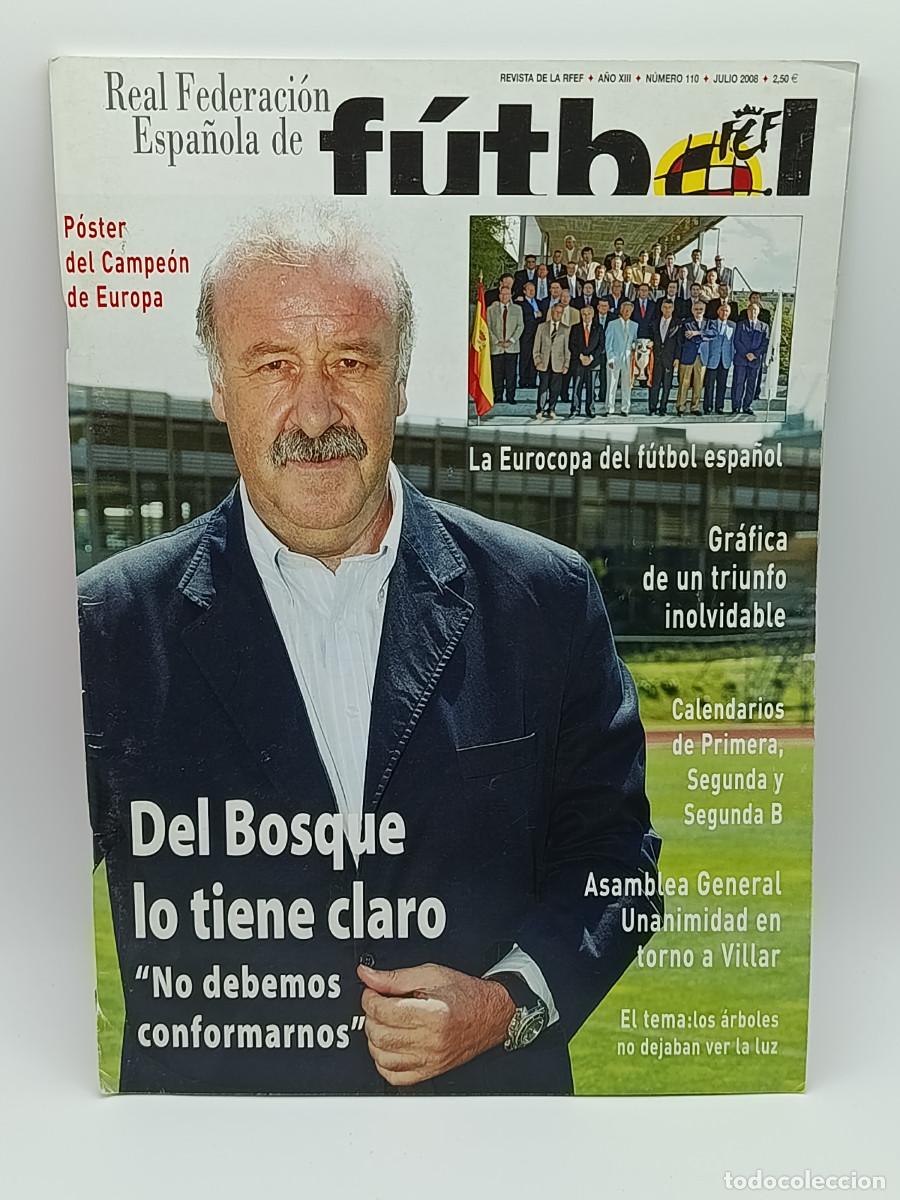 Coleccionismo deportivo: REVISTA REAL FEDERACION ESPA&Ntilde;OLA DE FUTBOL N&ordm;110. MYJ.