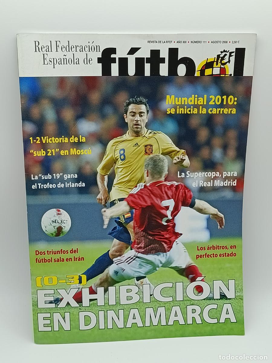 Coleccionismo deportivo: REVISTA REAL FEDERACION ESPA&Ntilde;OLA DE FUTBOL N&ordm;111. MYJ.
