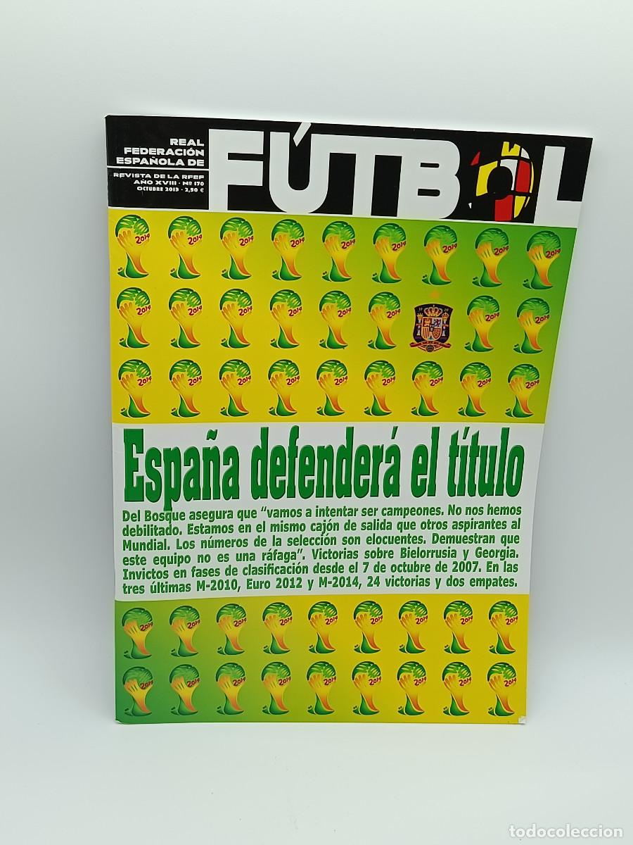 Collectionnisme sportif: REVISTA REAL FEDERACION ESPA&Ntilde;OLA DE FUTBOL N&ordm;170. MYJ.