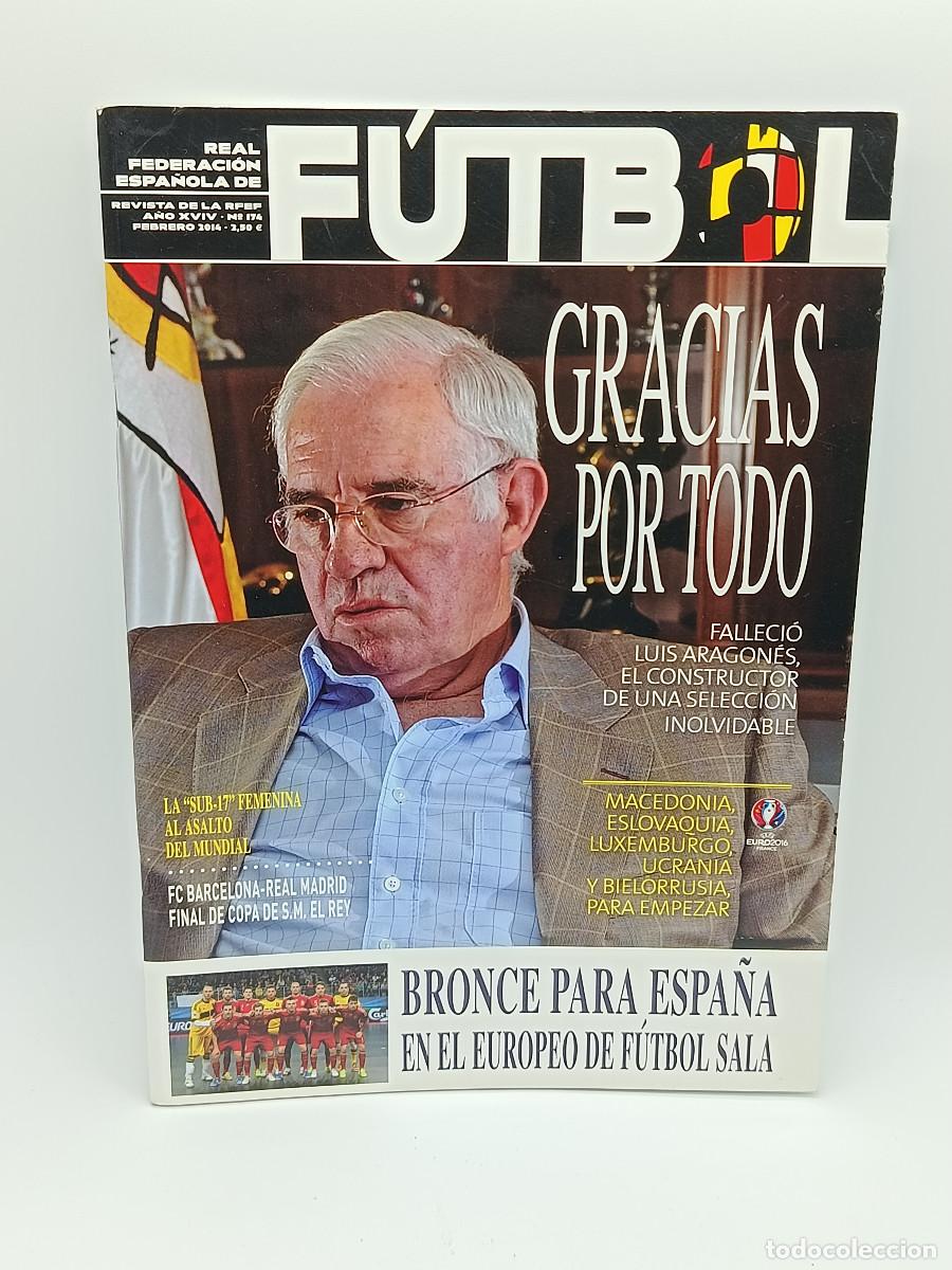 Collectionnisme sportif: REVISTA REAL FEDERACION ESPA&Ntilde;OLA DE FUTBOL N&ordm;174. MYJ.