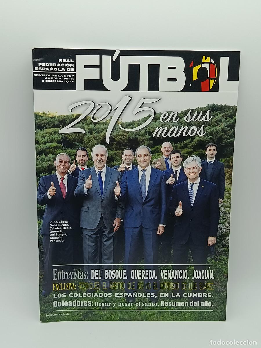 Coleccionismo deportivo: REVISTA REAL FEDERACION ESPA&Ntilde;OLA DE FUTBOL N&ordm;184. MYJ.