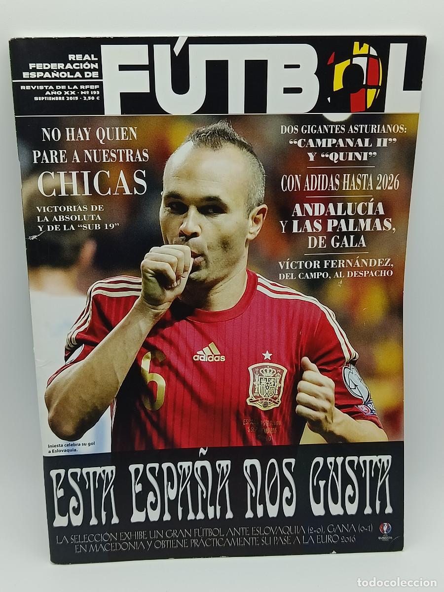 Coleccionismo deportivo: REVISTA REAL FEDERACION ESPA&Ntilde;OLA DE FUTBOL N&ordm;193. MYJ.
