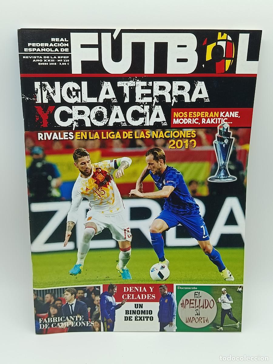Coleccionismo deportivo: REVISTA REAL FEDERACION ESPA&Ntilde;OLA DE FUTBOL N&ordm;220. MYJ.