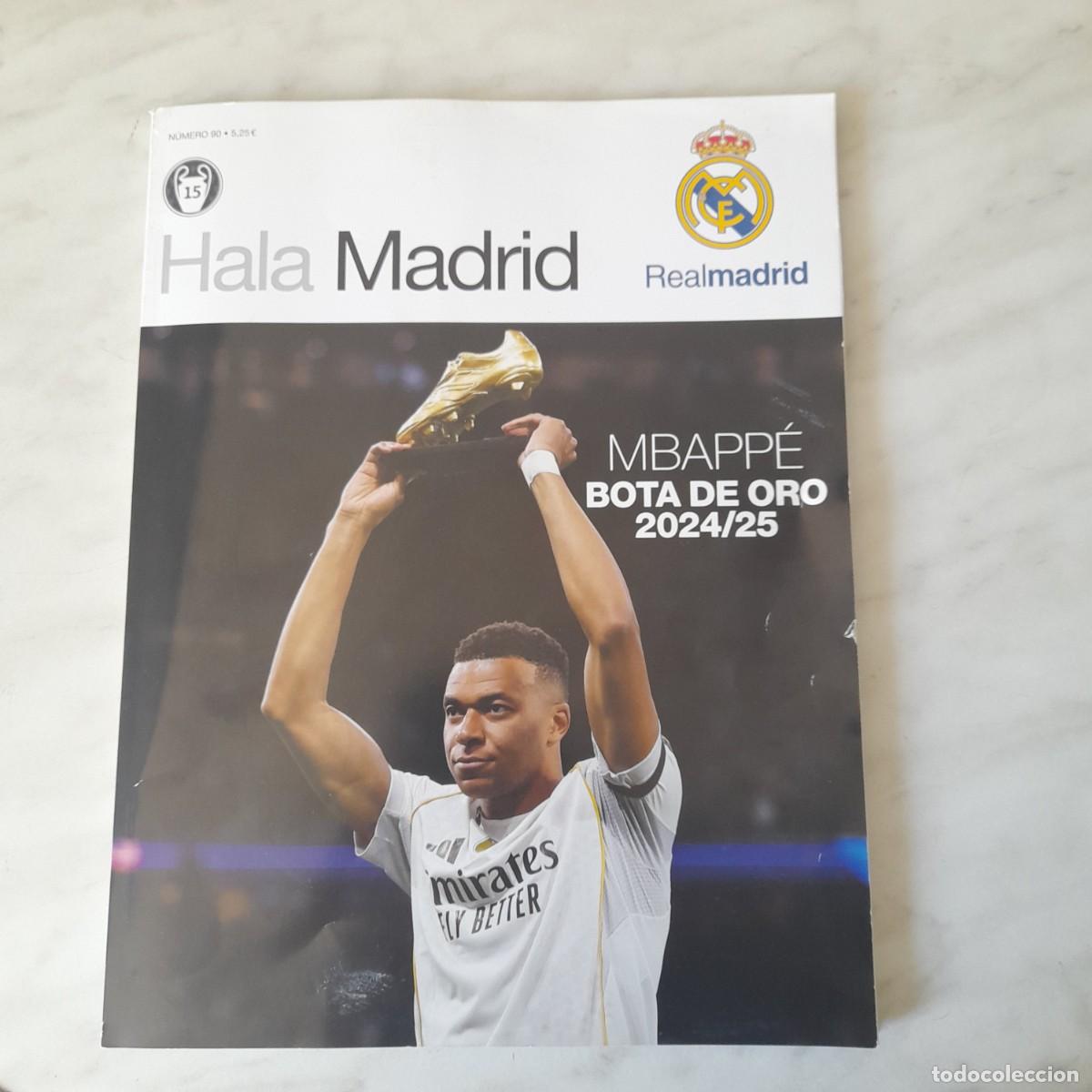 Sammelleidenschaft Sport: REVISTA HALA MADRID NUMERO 90 MBAPPE BOTA DE ORO MARZO 2026 CON POSTER DE MBAPPE