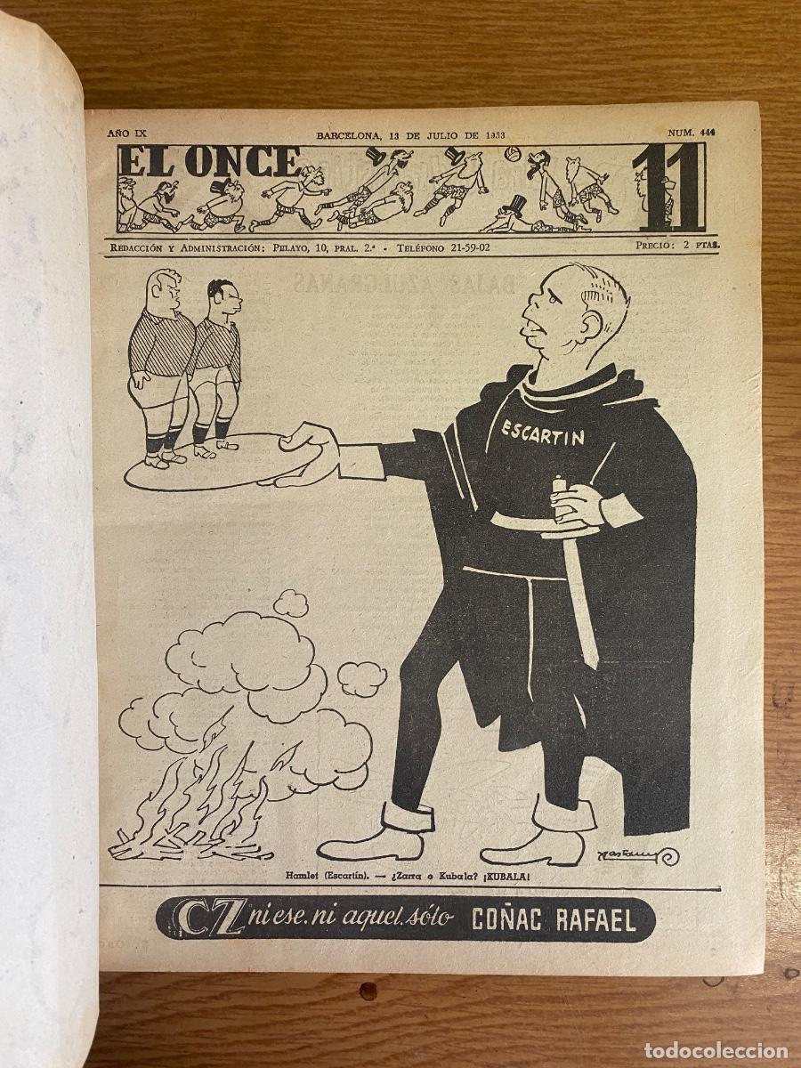 Collectionnisme sportif: REVISTA EL ONCE ENCUADERNADA - 1953 y 1954 - ver fotos