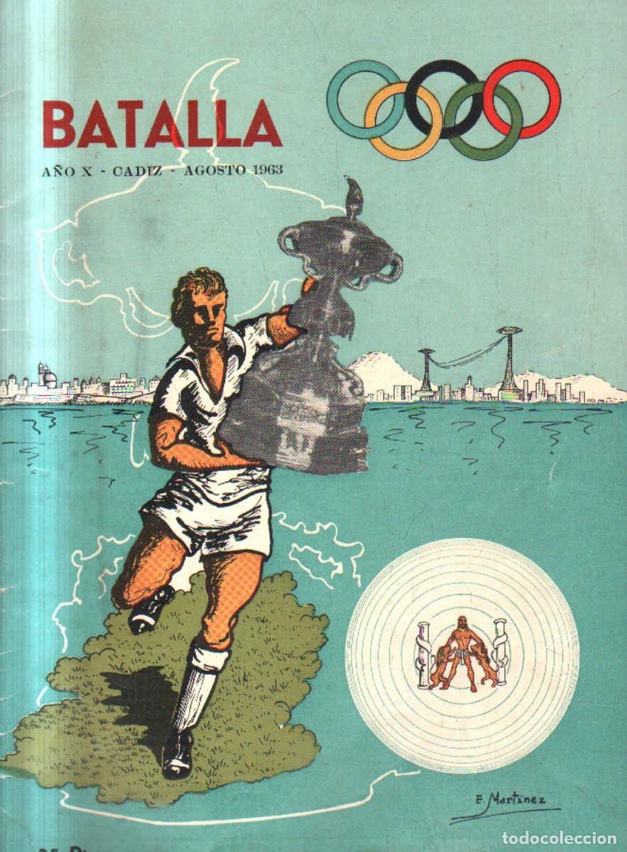 Coleccionismo deportivo: BATALLA. REVISTA DEPORTIVA, TAURINA Y DE ACTUALIDAD:TROFEO RAMON DE CARRANZA 1963.VV.AA. A-DEP-1194