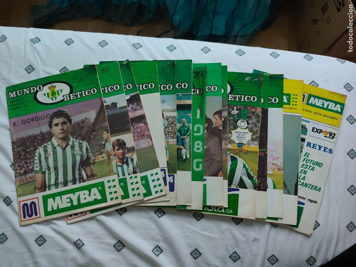 Colecionismo desportivo: Lote 15 revistas Mundo Betico