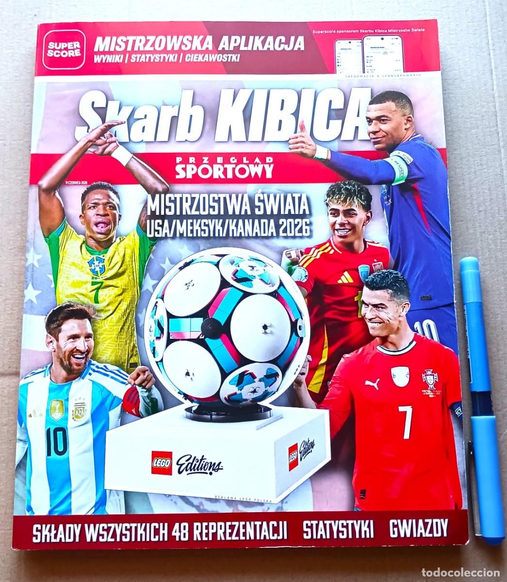 Sammelleidenschaft Sport: REVISTA ESPECIAL WORLD CUP FIFA 2026 48 PAISES 276 PG SKARB KIBICA POLONIA MAGAZINE EXTRA NUEVA 308R