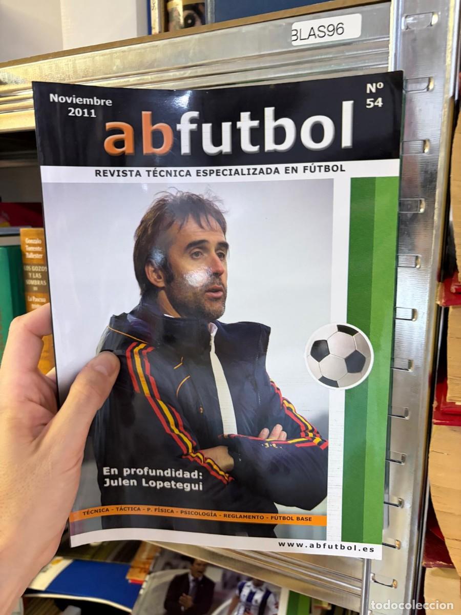 Coleccionismo deportivo: BLAS96 revista abfutbol n&ordm; 54 (noviembre 2011).