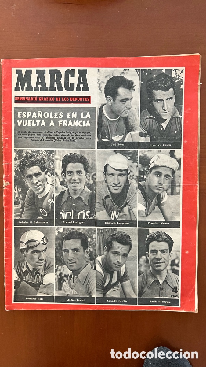 Coleccionismo deportivo: Marca semanario grafico