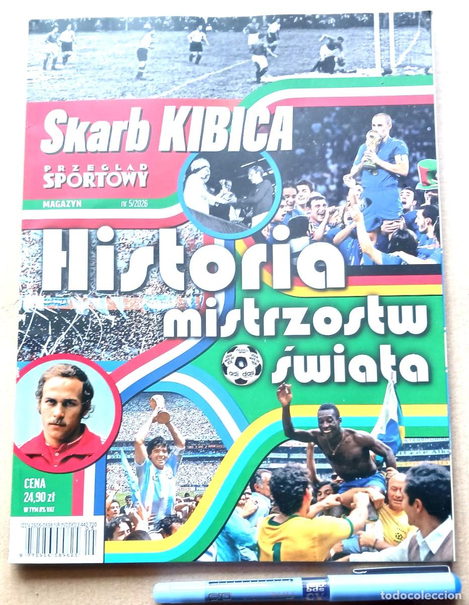 Sammelleidenschaft Sport: REVISTA HISTORIA DE LOS MUNDIALES 1930&ndash;2022 SKARB KIBICA EN POLACO MAGAZINE RIVISTA EXTRA 84PGS R311