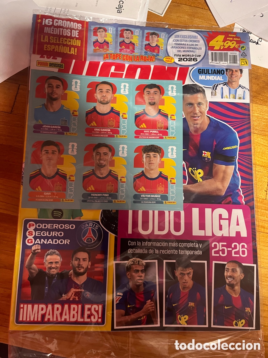 Collezionismo sportivo: Revista jug&oacute;n 232 sin abrir