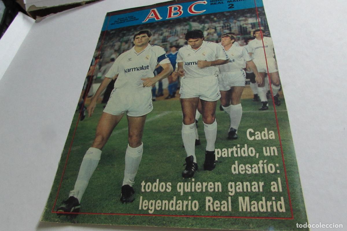 Coleccionismo deportivo: ABC HISTORIA VIVA DEL REAL MADRID FASCICULO 2