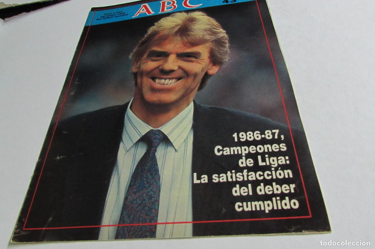 Coleccionismo deportivo: REVISTA ABC HISTORIA VIVA DEL REAL MADRID N&ordm; 43 1986-87 CAMPEONES DE LIGA