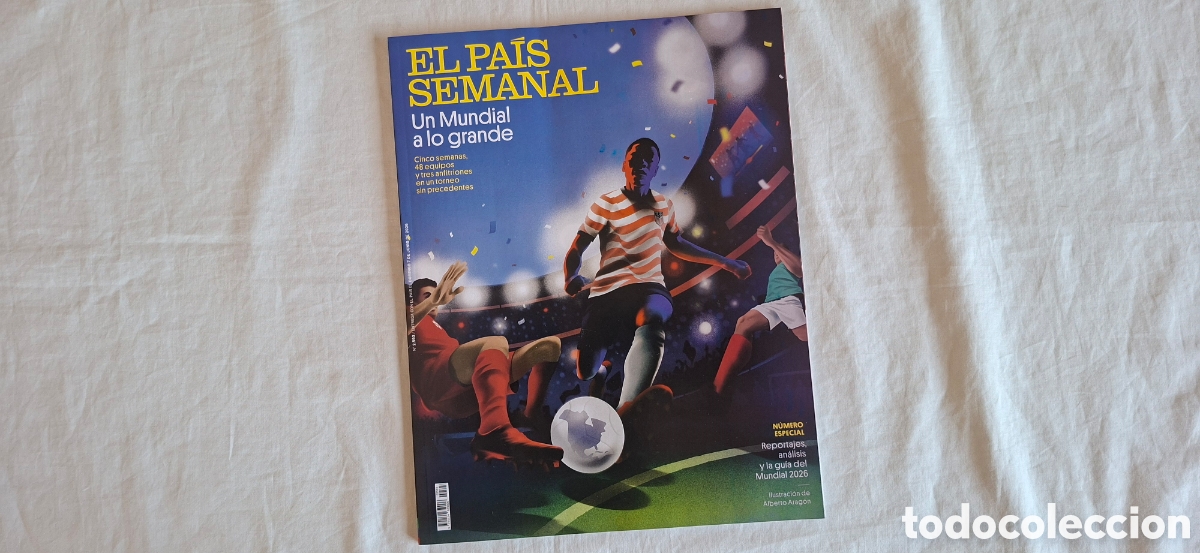 Coleccionismo deportivo: MUNDIAL FUTBOL 2026. EL PAIS Junio 2026