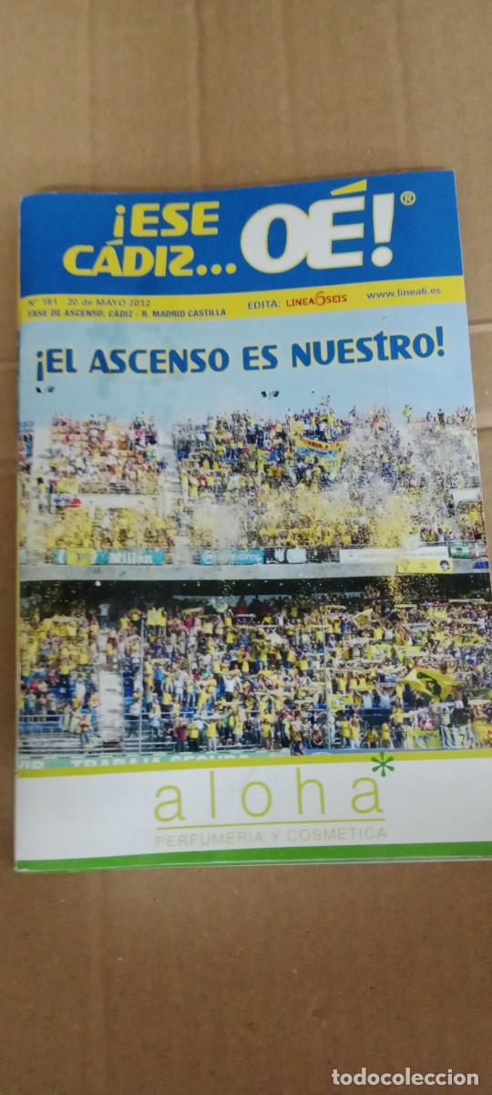 Coleccionismo deportivo: REVISTA DE FUTBOL ESE CAI OE LA DE FOTO G-40