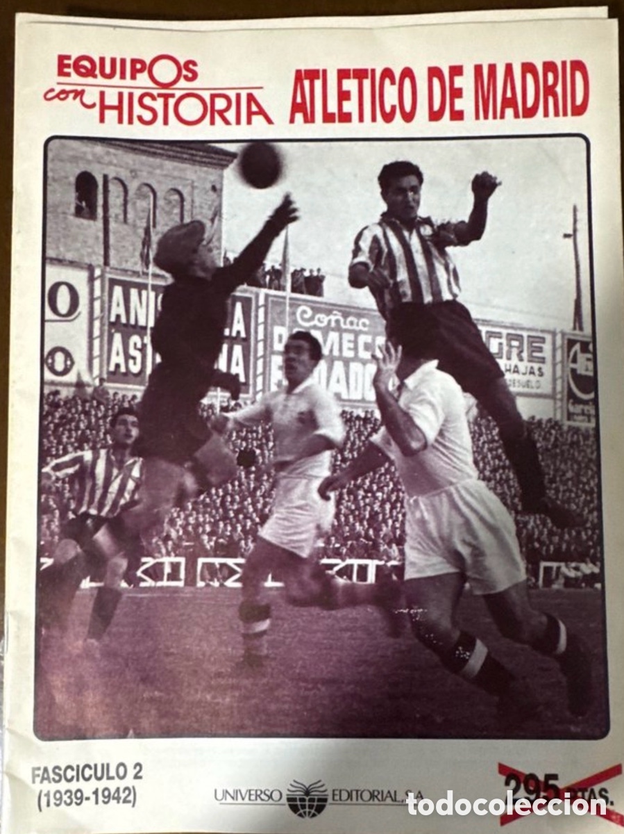 Coleccionismo deportivo: Revistas Equipos con Historia (Atl&eacute;tico de Madrid)
