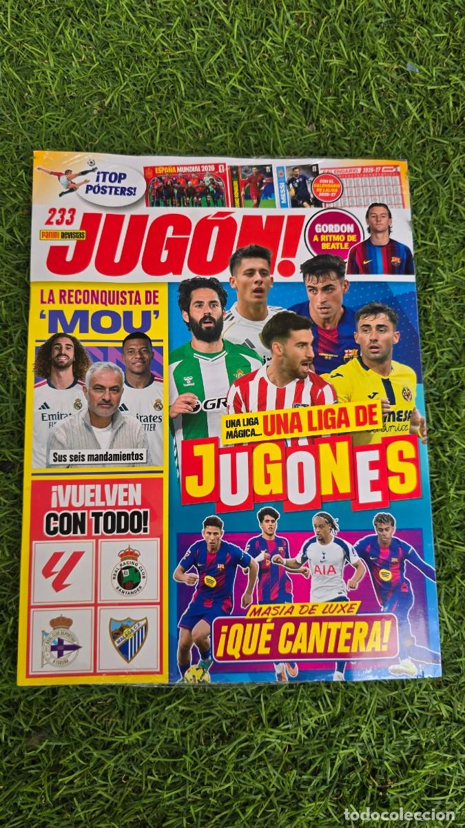 Coleccionismo deportivo: REVISTA JUG&Oacute;N N&deg; 233 (NO INCLUYE CROMOS)