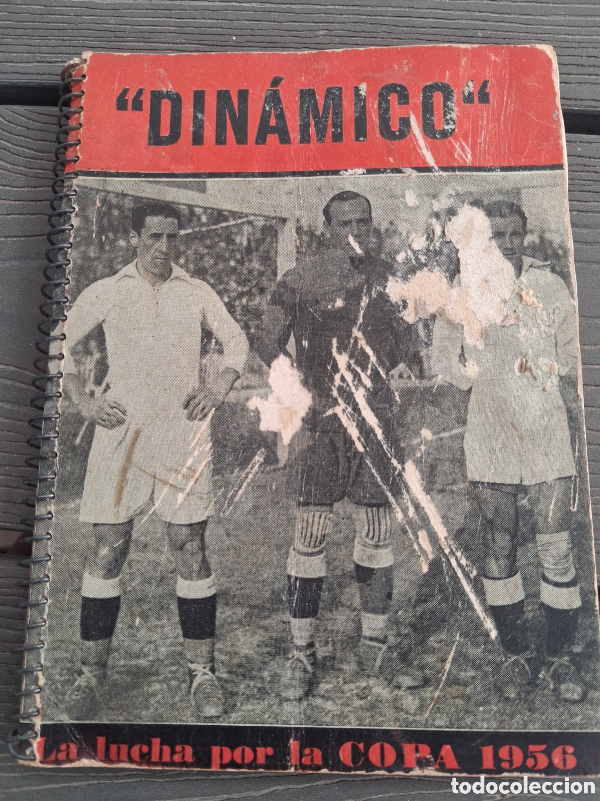 Coleccionismo deportivo: Dinamico. La lucha por la Copa 1956