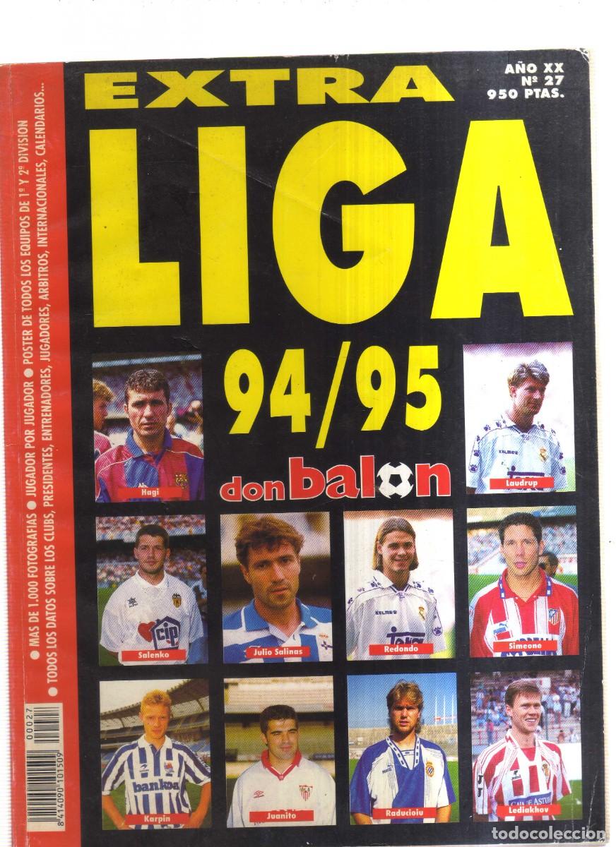 Sammelleidenschaft Sport: EXTRA LIGA DON BALON 94-95 A&Ntilde;O XX N,27