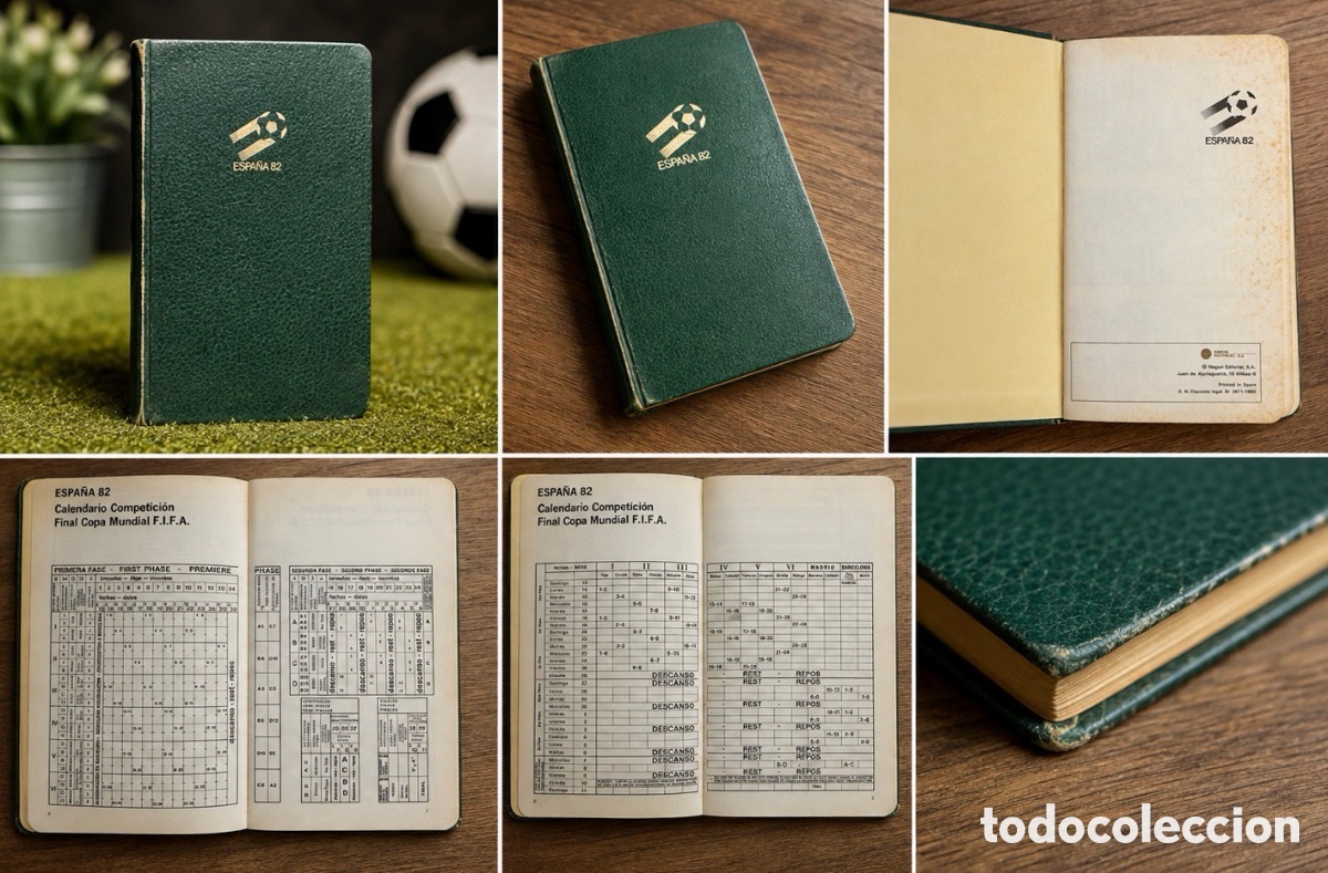 Coleccionismo deportivo: PROGRAMA AGENDA CALENDARIO MUNDIAL ESPA&Ntilde;A 82 - COPA MUNDIAL FIFA - ORIGINAL DE &Eacute;POCA