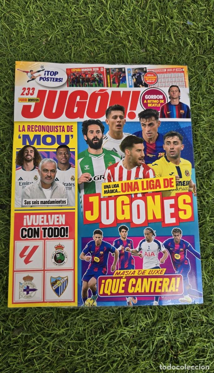 Coleccionismo deportivo: REVISTA JUG&Oacute;N N&deg; 233 (NO INCLUYE CROMOS)