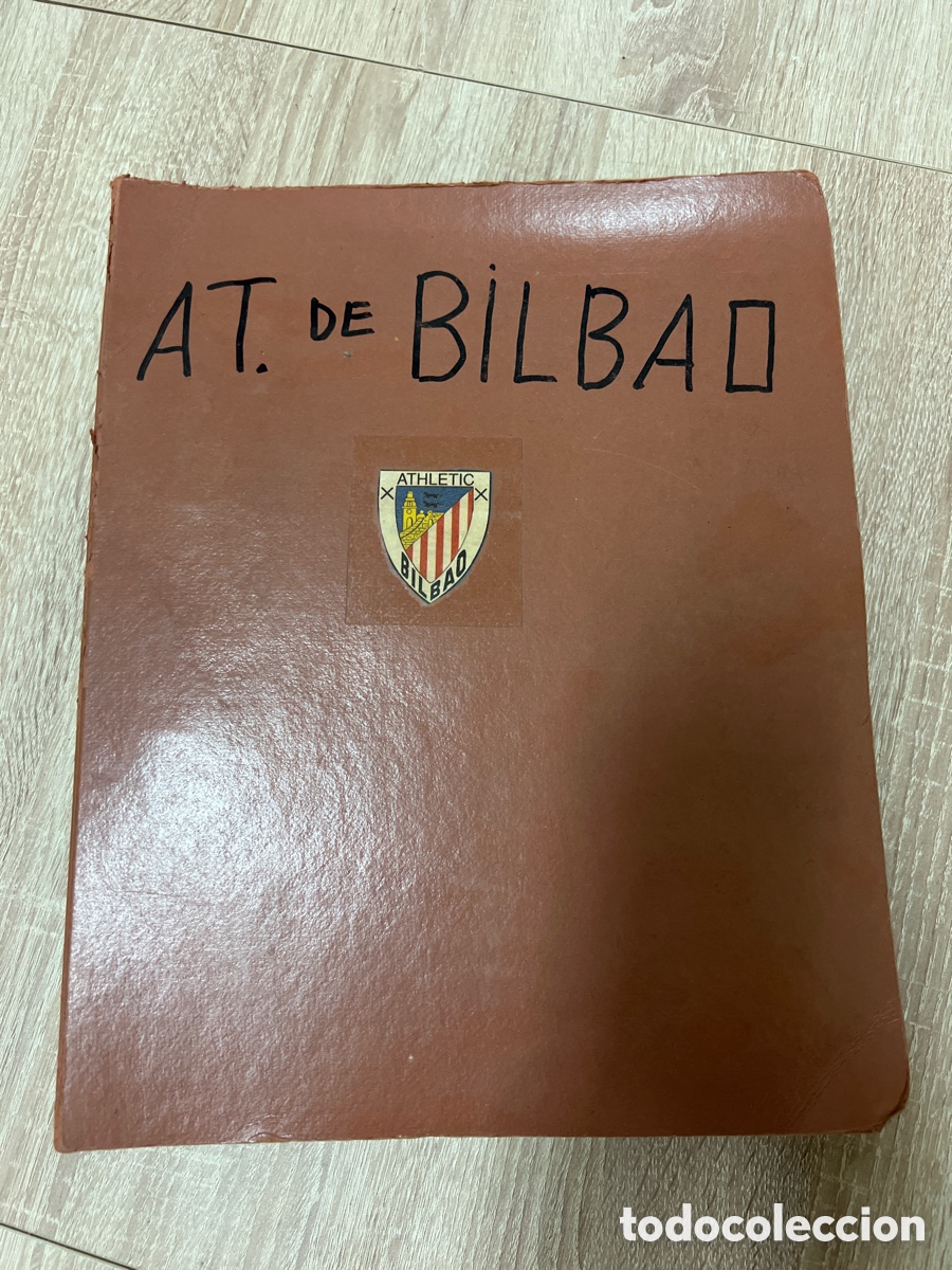 Coleccionismo deportivo: ATHLETICO BILBAO BLOCK CASERO CON MILES DE RECORTES
