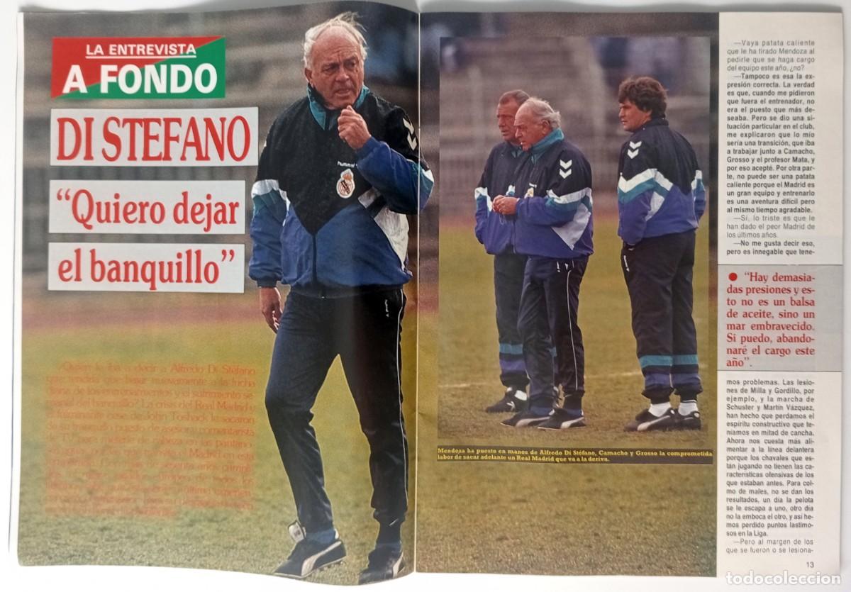 Collectionnisme sportif: REPORTAJE REVISTA ALFEDRO DI STEFANO REAL MADRID