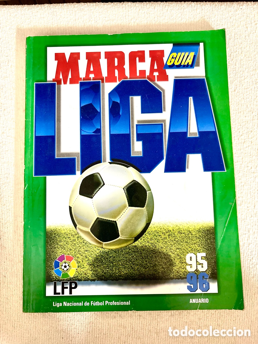 Coleccionismo deportivo: Gu&iacute;a MARCA de la Liga 95/96 - Anuario Oficial (La Liga de los 22)