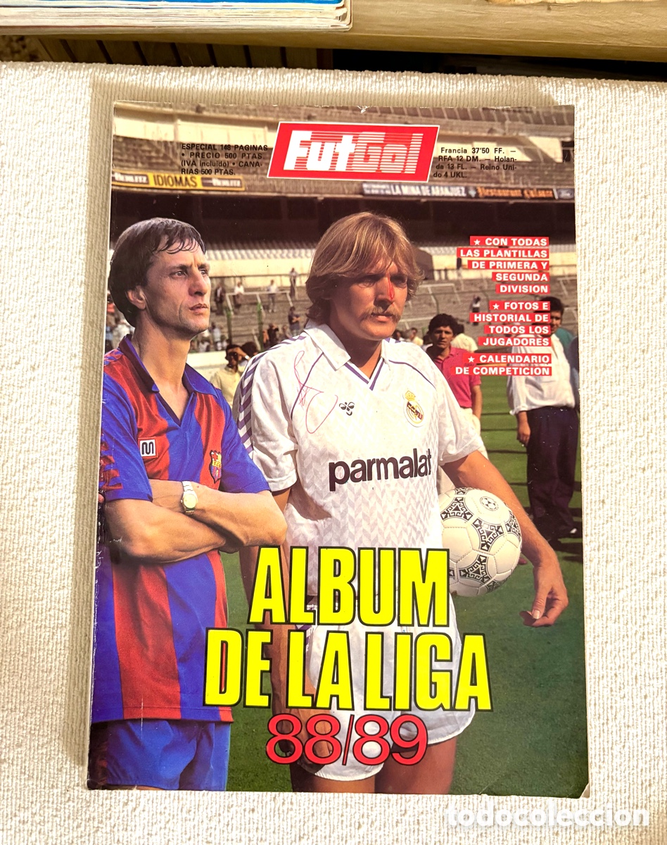Coleccionismo deportivo: Revista FutGol &ndash; Especial &Aacute;lbum de la Liga 88/89 (Edici&oacute;n Extraordinaria)
