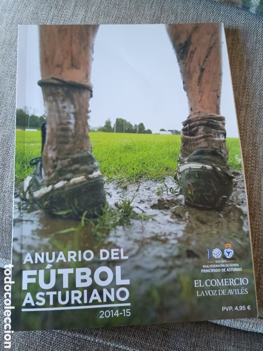 Coleccionismo deportivo: 3.5 anuario 2014-15 del f&uacute;tbol asturiano. El Comercio y La Voz de Avil&eacute;s. Asturias