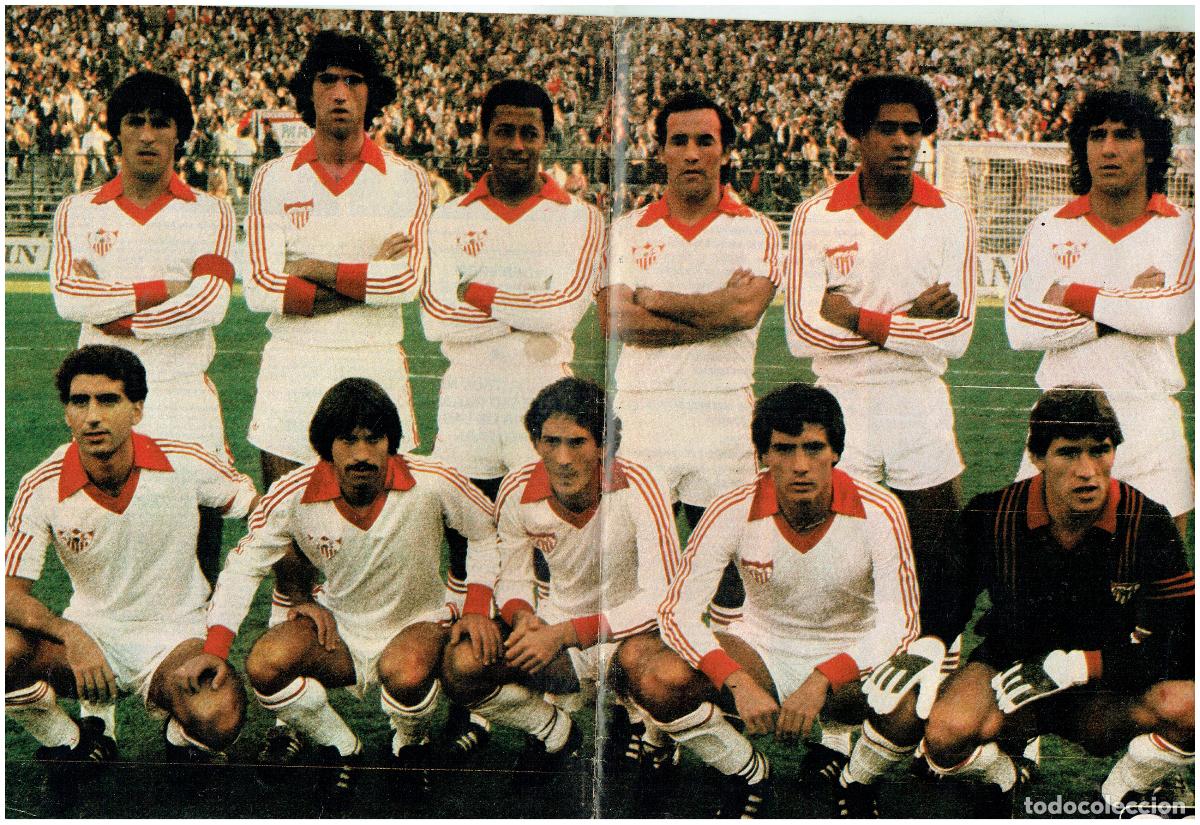 Coleccionismo deportivo: POSTER. SEVILLA FUTBOL CLUB. 1981 - 82. AS COLOR. (B/34.2 RUM)