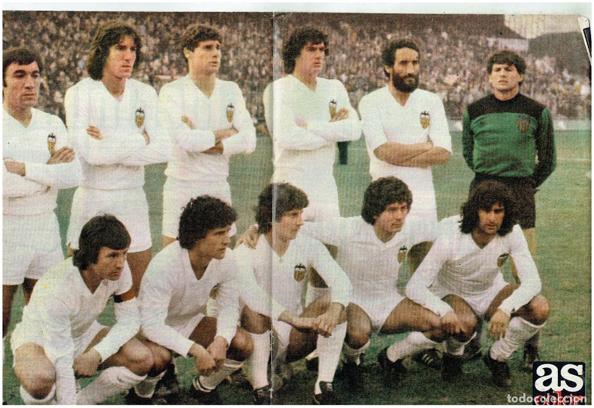 Coleccionismo deportivo: POSTER. VALENCIA. C DE F. 1980 -81. AS COLOR. (B/34.2 RUM)
