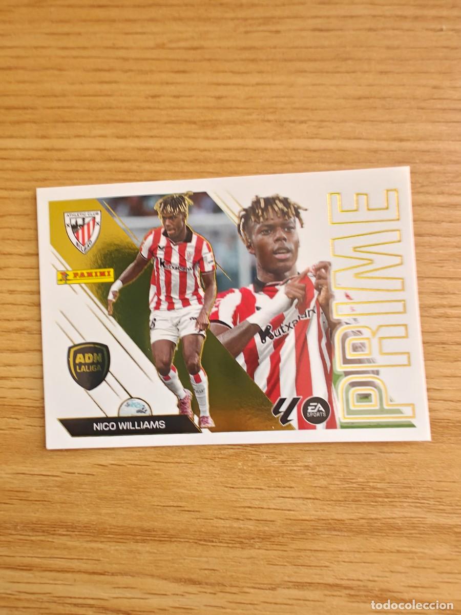 Coleccionismo deportivo: Nico Williams 10 Liga Este 26 27 Athletic Club ADN La Liga Prime 2026 2027