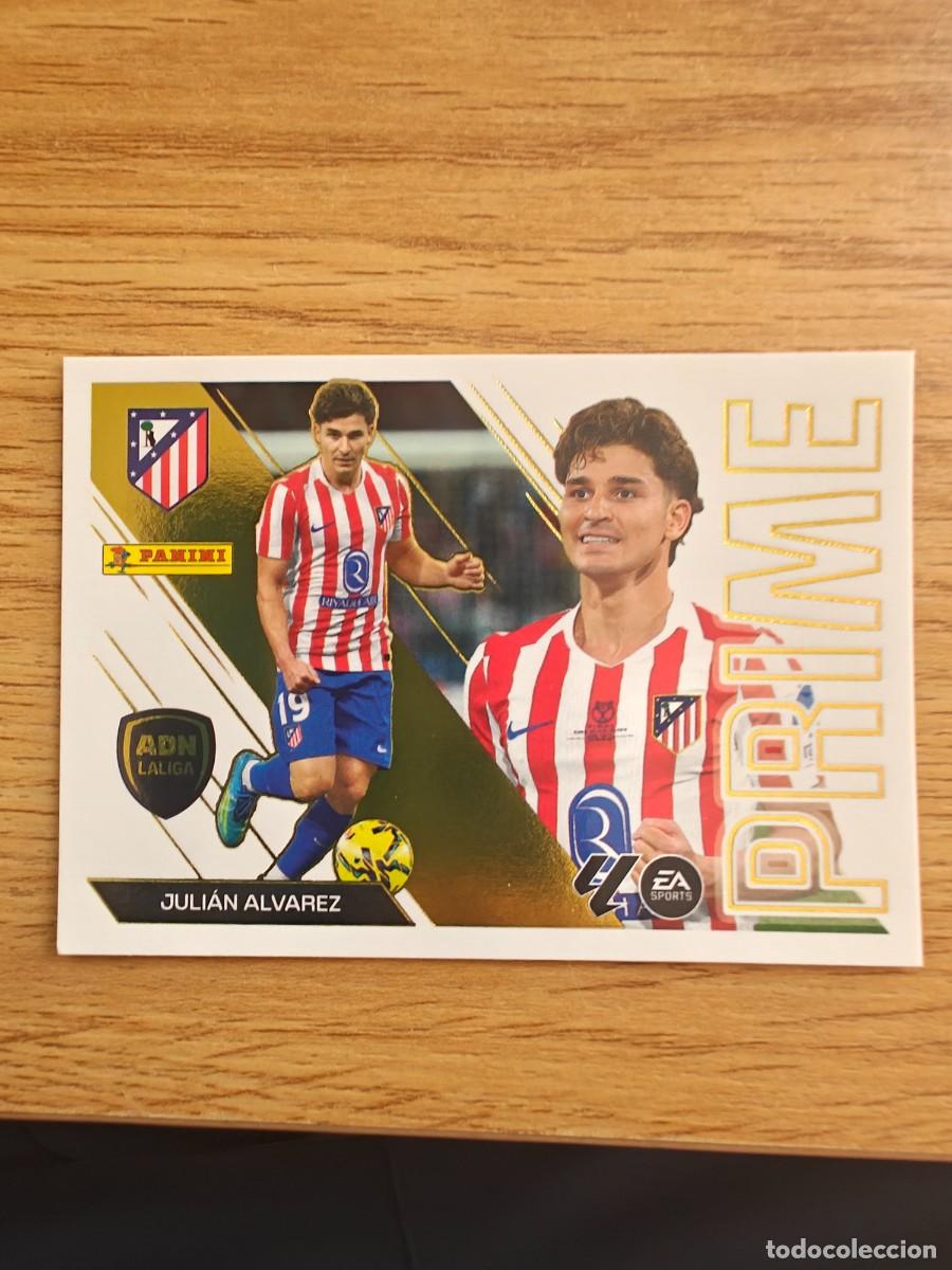 Coleccionismo deportivo: Juli&aacute;n &Aacute;lvarez 5 Liga Este 26 27 Atl&eacute;tico de Madrid ADN La Liga Prime 2026 2027
