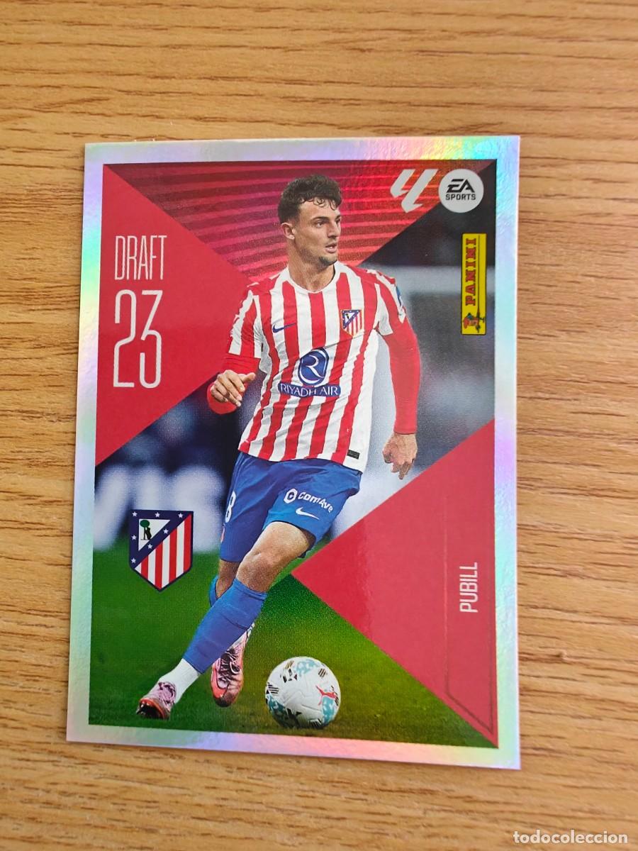 Coleccionismo deportivo: Pubill 19 Liga Este 26 27 Atl&eacute;tico de Madrid Draft 23 2026 2027