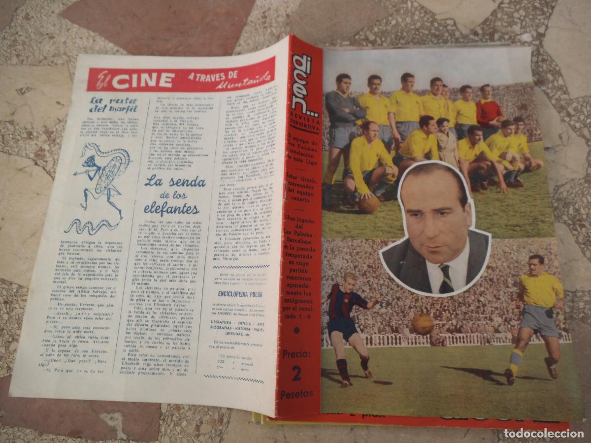 Coleccionismo deportivo: dicen... n&ordm; 159, las palmas, satur grech, jose samitier, que pas con daucik