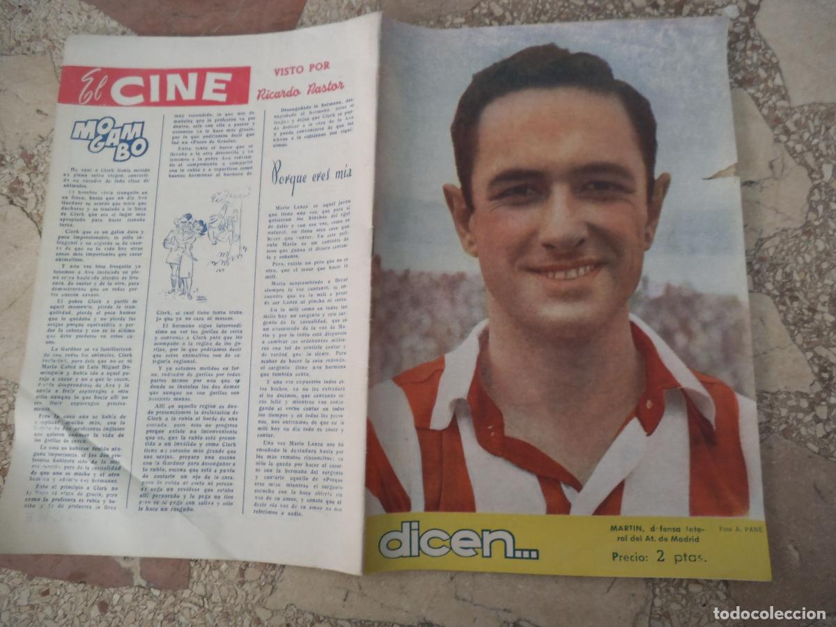 Coleccionismo deportivo: dicen... n&ordm; 130, martin, basora, emilio santpere, los males del boxeo,
