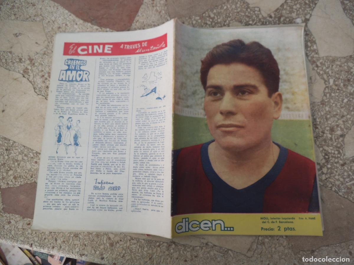 Coleccionismo deportivo: dicen... n&ordm; 128, moll, odilo bravo, perez pardo, alrededor del caso guixols,