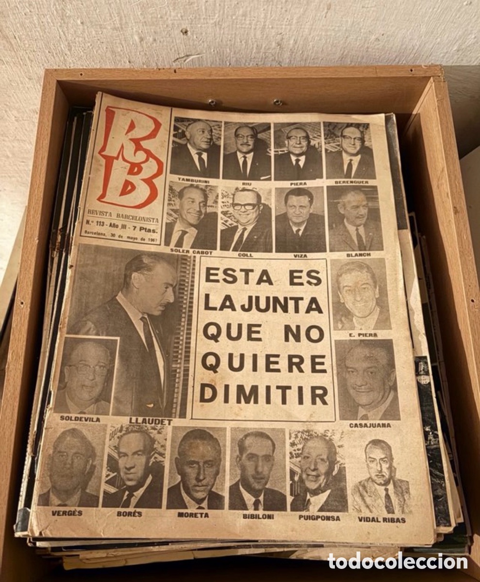 Coleccionismo deportivo: Revistas RB FCB BAR&Ccedil;A