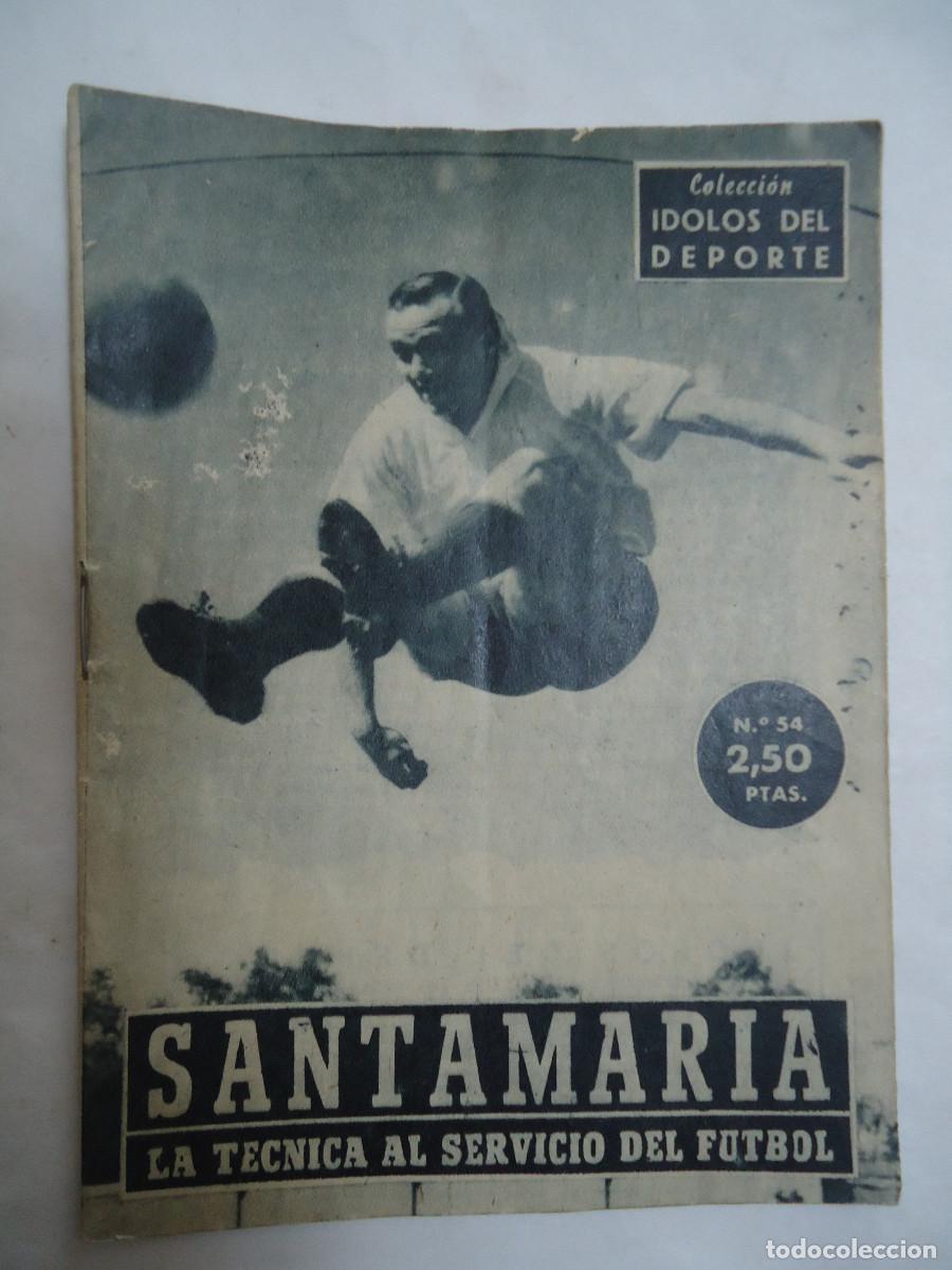 Sammelleidenschaft Sport: REVISTA DE DEPORTES COLECCION IDOLOS DEL DEPORTE N&ordm; 54 SANTAMARIA . 1959.PP -13