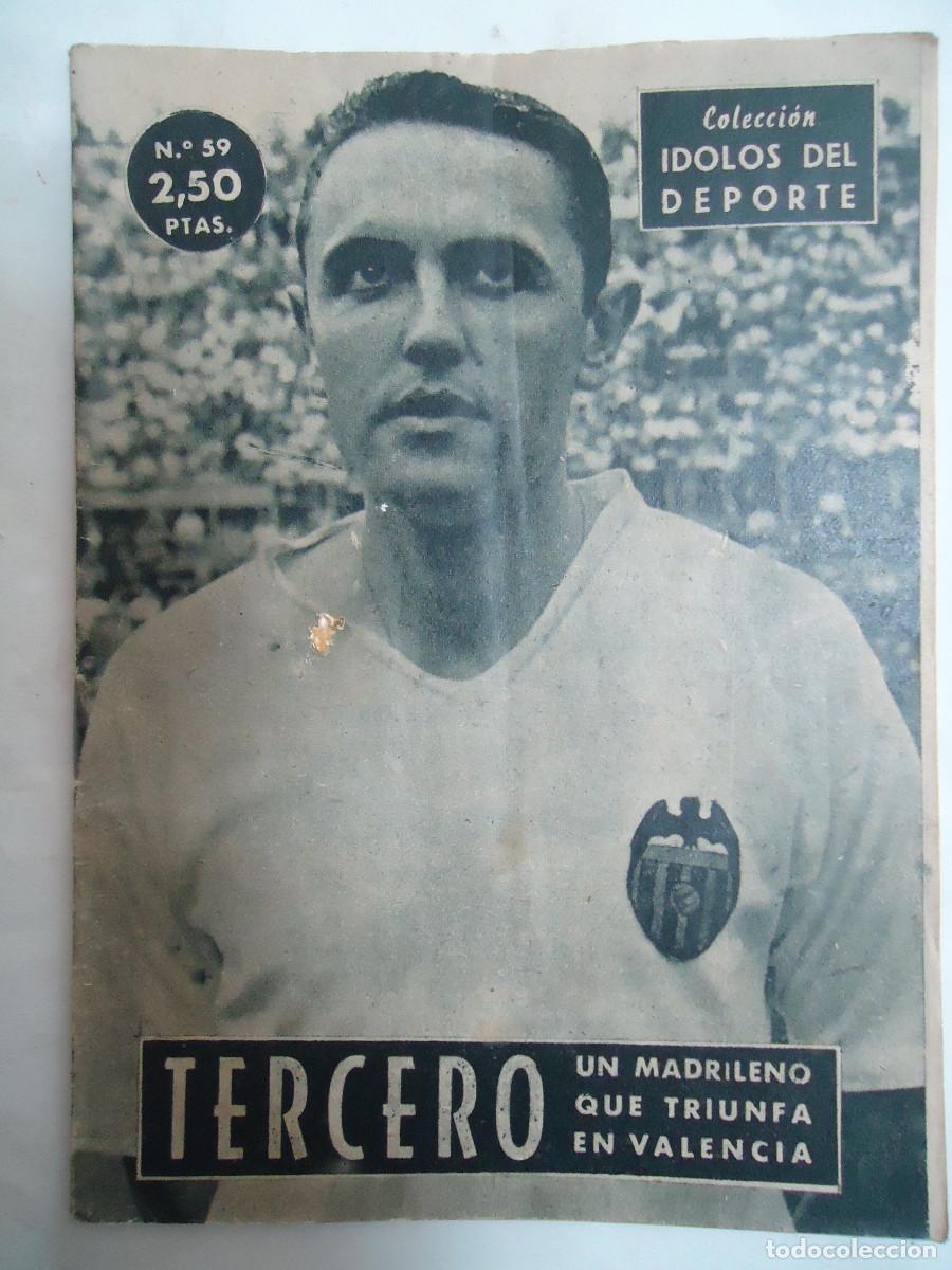 Coleccionismo deportivo: REVISTA DE DEPORTES COLECCION IDOLOS DEL DEPORTE N&ordm; 59 TERCERO . 1959 .PP -13