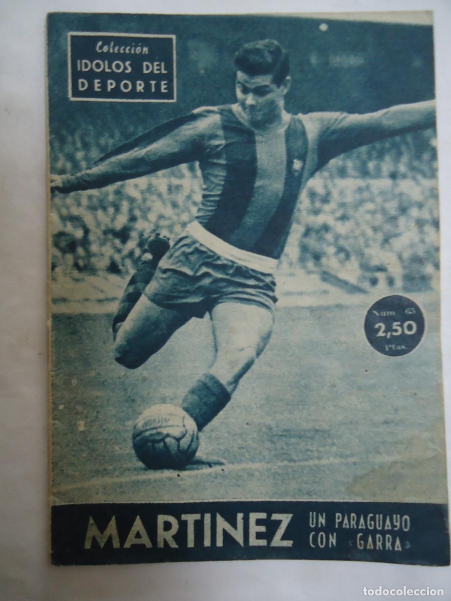 Coleccionismo deportivo: REVISTA DE DEPORTES COLECCION IDOLOS DEL DEPORTE N&ordm; 65 MARTINEZ . 1959. PP -13