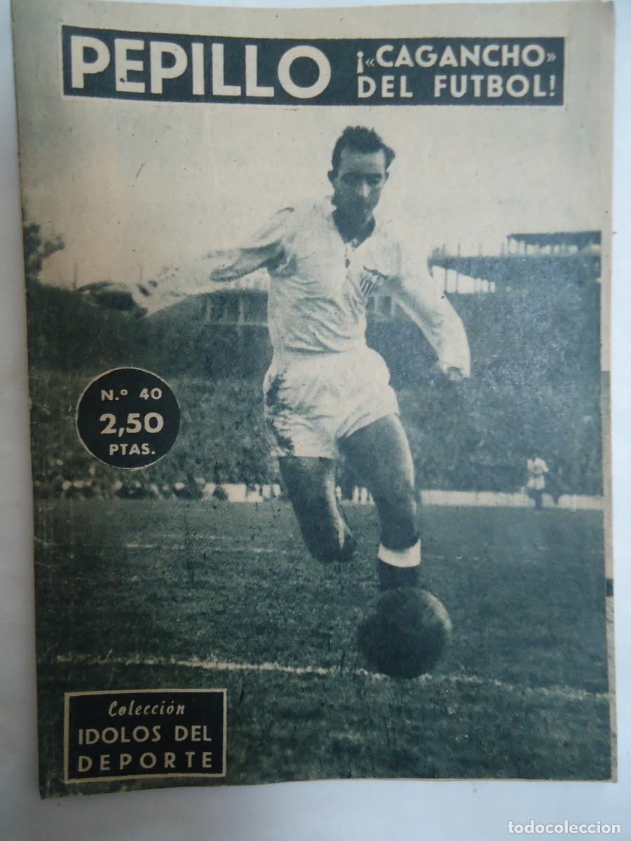 Coleccionismo deportivo: REVISTA DE DEPORTES COLECCION IDOLOS DEL DEPORTE N&ordm; 40 PEPILLO . 1959. PP -13
