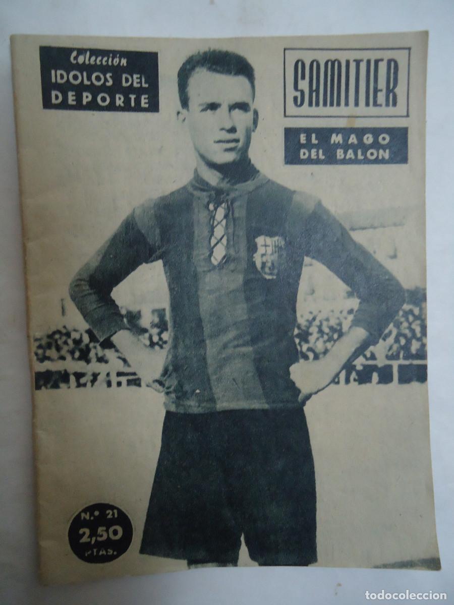 Coleccionismo deportivo: REVISTA DE DEPORTES COLECCION IDOLOS DEL DEPORTE N&ordm; 21 SAMITIER .1958. PP -13