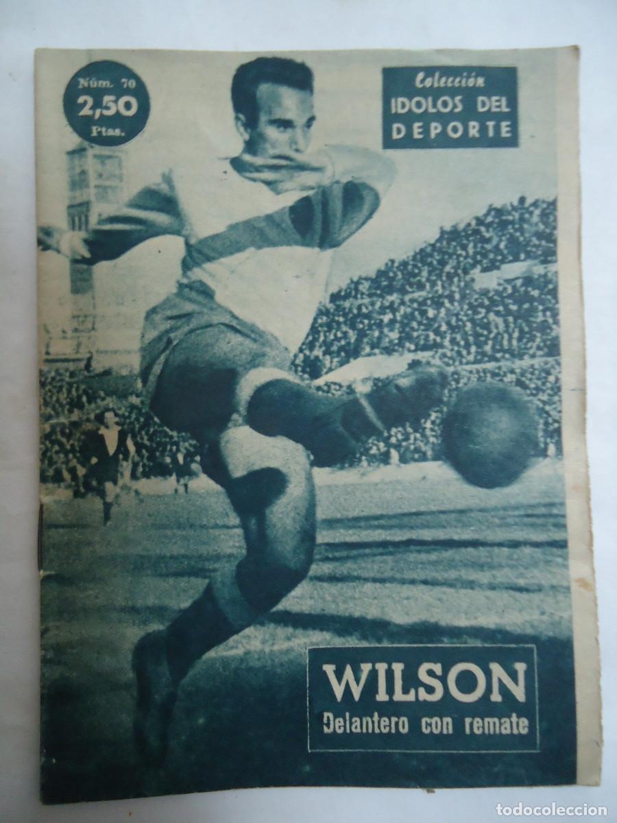 Coleccionismo deportivo: REVISTA DE DEPORTES COLECCION IDOLOS DEL DEPORTE N&ordm; 70 WILSON .1959. PP -13