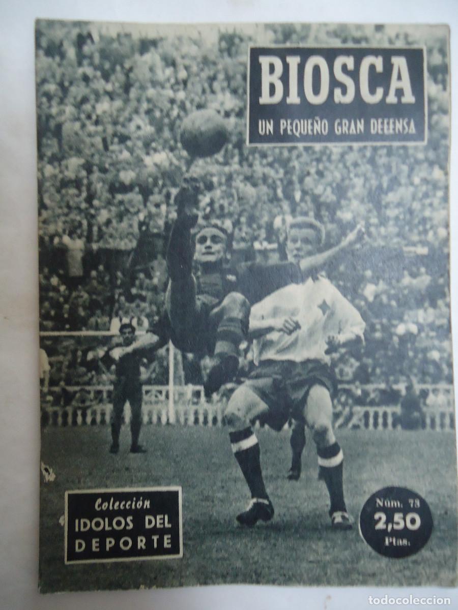Coleccionismo deportivo: REVISTA DE DEPORTES COLECCION IDOLOS DEL DEPORTE N&ordm; 73 BIOSCA .1959. PP -13